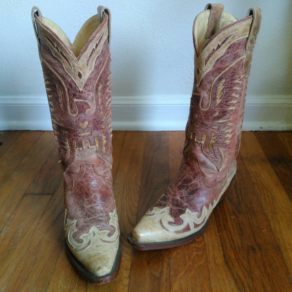 Corral Eagle Boots Western Cowboy Boots Size 5.5